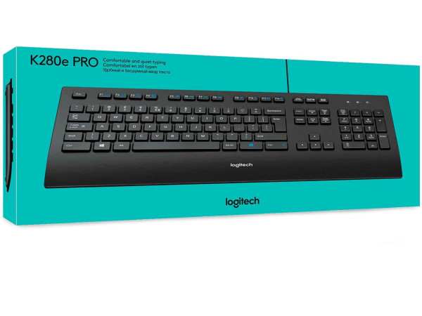 Клавиатура Logitech Corded Keyboard K280e (920-005215)
