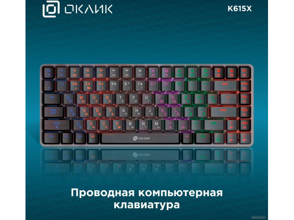 Клавиатура Оклик K615X