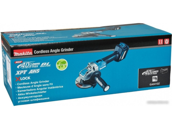 Угловая шлифмашина Makita GA041GZ01 (без АКБ)