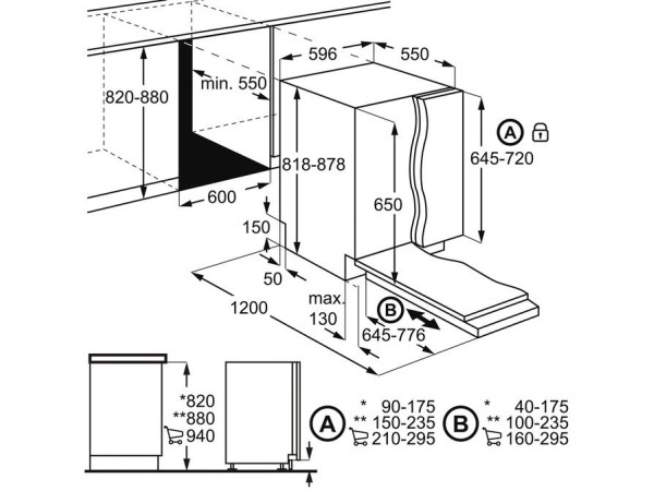 Встраиваемая посудомоечная машина Electrolux EEM48321L