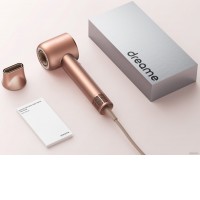 Фен Dreame Hairdryer Glory AHD6A-RS (с переходником на евровилку, розовое золото)