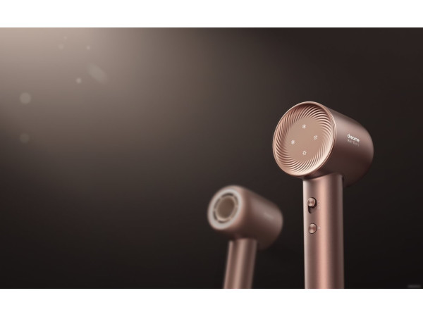 Фен Dreame Hairdryer Glory AHD6A-RS (с переходником на евровилку, розовое золото)