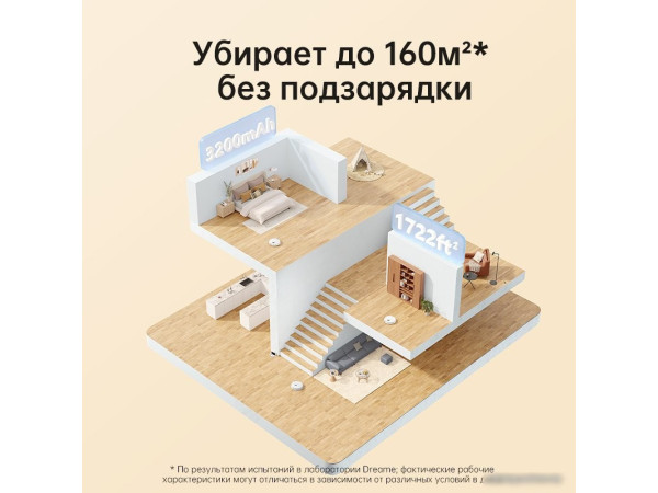 Робот-пылесос Dreame F9 Pro (международная версия, белый)