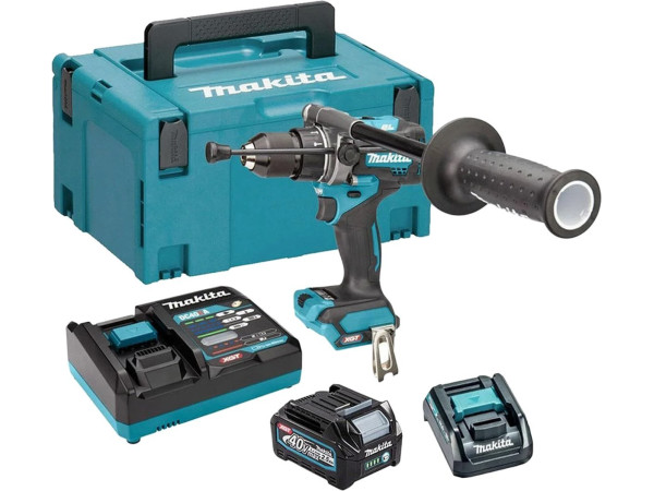 Ударная дрель-шуруповерт Makita HP001GD201 (с 2-мя АКБ, кейс)