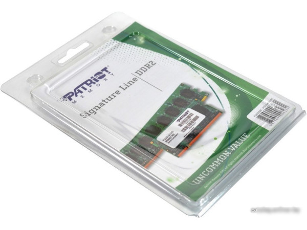 Оперативная память Patriot Signature 2GB DDR2 PC2-6400 (PSD22G80026)