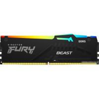 Оперативная память Kingston FURY Beast RGB 8ГБ DDR5 5200 МГц KF552C40BBA-8