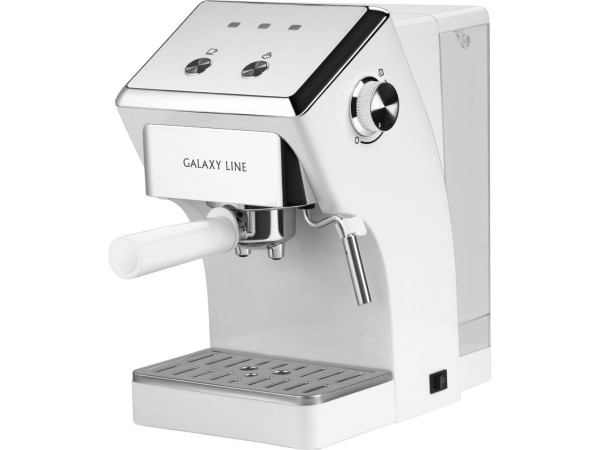 Рожковая кофеварка Galaxy Line GL0756 (белый)