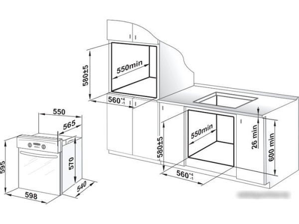 Электрический духовой шкаф GEFEST 602-02 К74