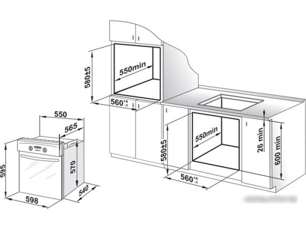 Электрический духовой шкаф GEFEST 602-02 РА