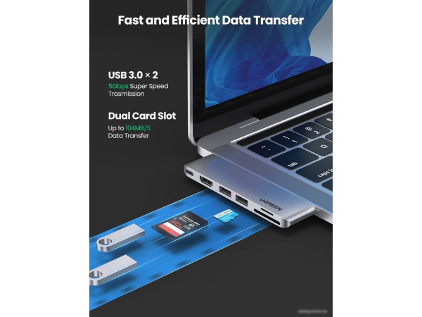 Док-станция Ugreen CM380 80856