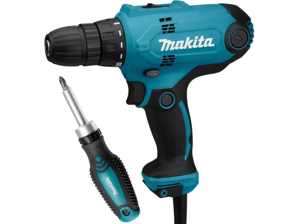Дрель-шуруповерт Makita DF0300X1 (с отверткой)