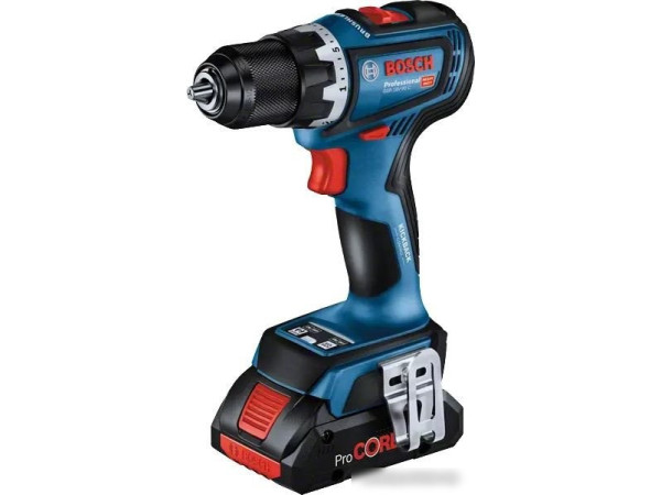 Дрель-шуруповерт Bosch GSR 18V-90 C Professional 06019K6006 (с 2-мя АКБ 5 Ач, кейс)
