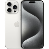 Смартфон Apple iPhone 15 Pro Max 256GB (белый титан)