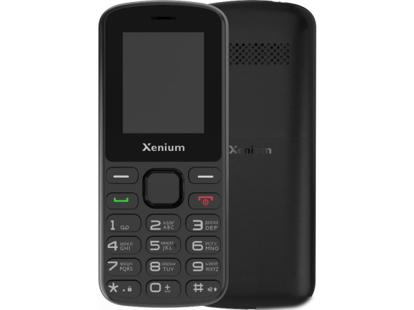 Кнопочный телефон Xenium X170 (черный)