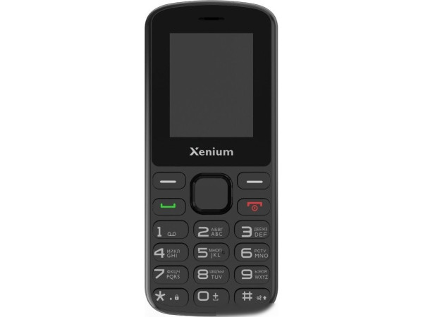 Кнопочный телефон Xenium X170 (черный)