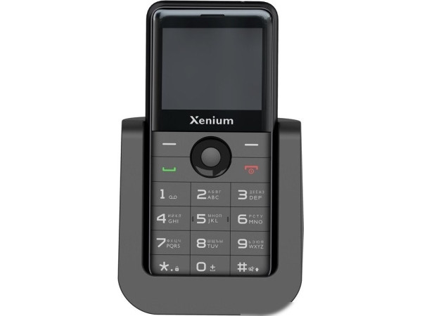 Кнопочный телефон Xenium X700 (черный)