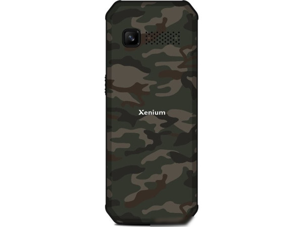 Кнопочный телефон Xenium X300 (зеленый камуфляж)