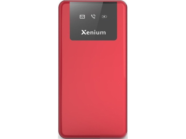 Кнопочный телефон Xenium X600 (красный)