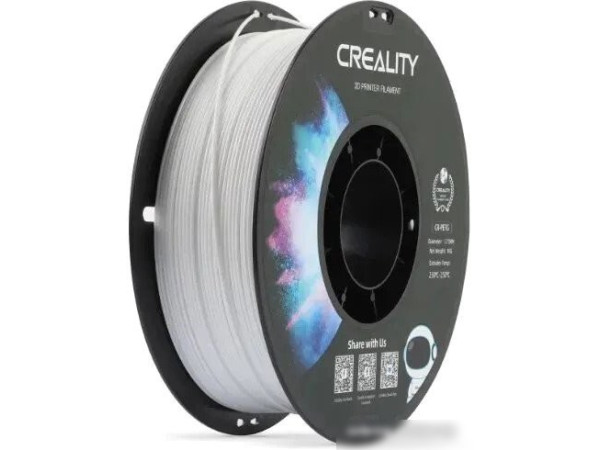 Пластик Creality CR-PETG 1.75 мм 1 кг (белый)