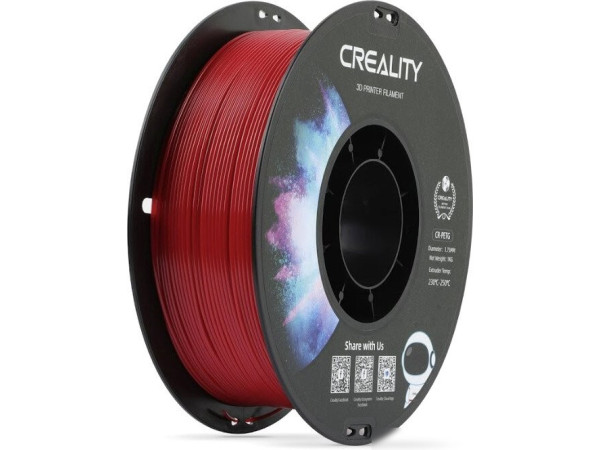 Пластик Creality CR-PETG 1.75 мм 1 кг (красный)