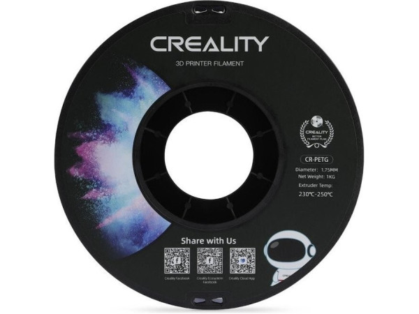 Пластик Creality CR-PETG 1.75 мм 1 кг (красный)