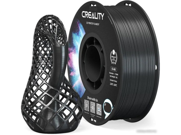 Пластик Creality CR-ABS 1.75 мм 1 кг (черный)