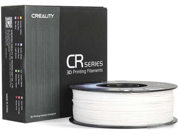 Пластик Creality CR-ABS 1.75 мм 1 кг (белый)