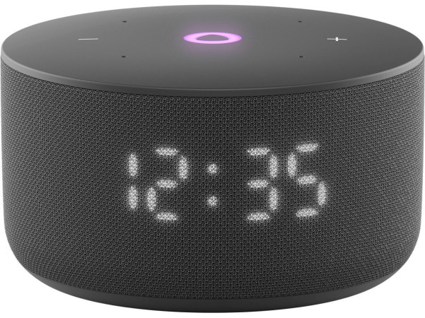 Умная колонка Яндекс Станция Мини 3 с часами (черный)