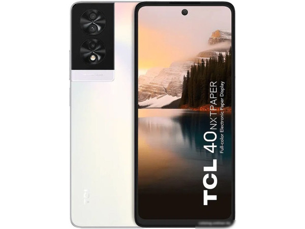 Смартфон TCL 40 NXTPAPER 8GB/256GB (опаловый белый)