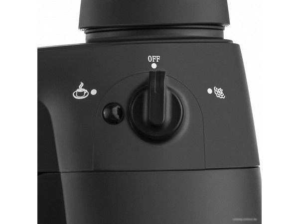 Рожковая бойлерная кофеварка MAUNFELD MF-733BK