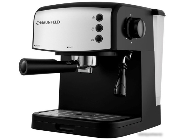 Рожковая помповая кофеварка MAUNFELD MF-734BK