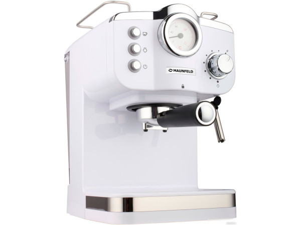 Рожковая помповая кофеварка MAUNFELD MF-735WH Pro