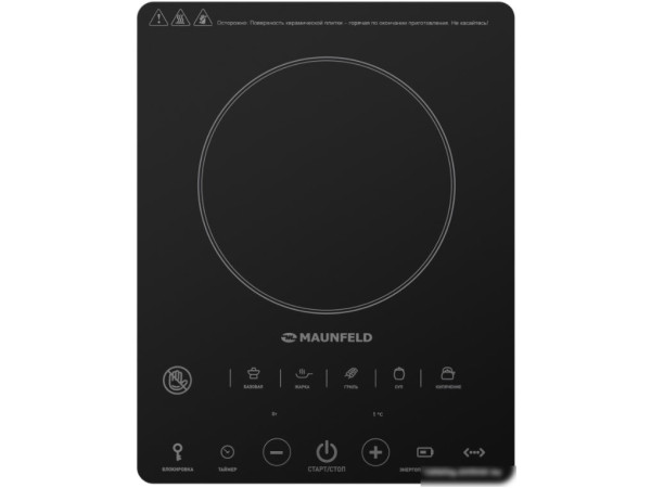 Настольная плита MAUNFELD EVCE.F291-BK