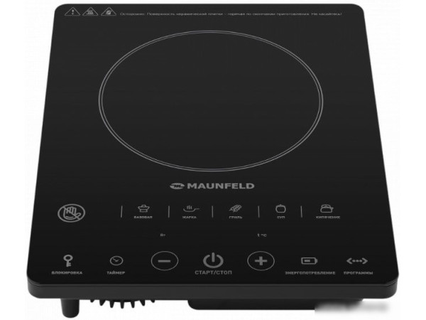 Настольная плита MAUNFELD EVCE.F291-BK