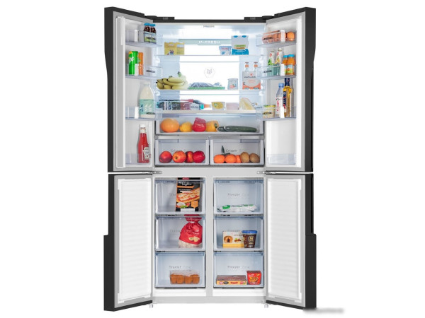 Четырёхдверный холодильник MAUNFELD MFF181NFSB