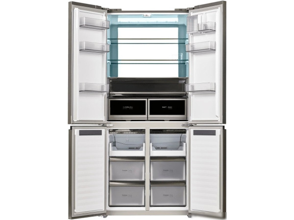 Четырёхдверный холодильник MAUNFELD MFF190NFDSX