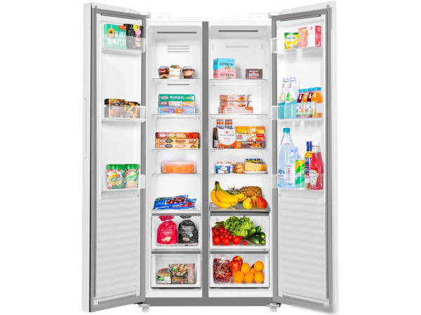 Холодильник side by side MAUNFELD MFF191NFPW