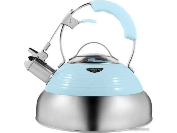 Чайник со свистком MAUNFELD MRK-119BL