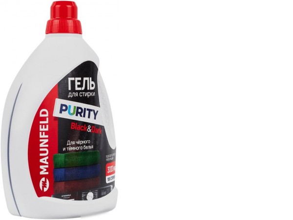 Гель для стирки MAUNFELD Purity Black&Dark MWL2000PB (2 л)