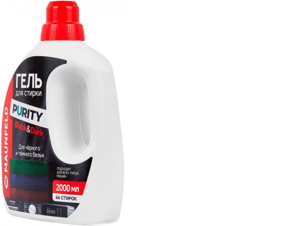 Гель для стирки MAUNFELD Purity Black&Dark MWL2000PB (2 л)
