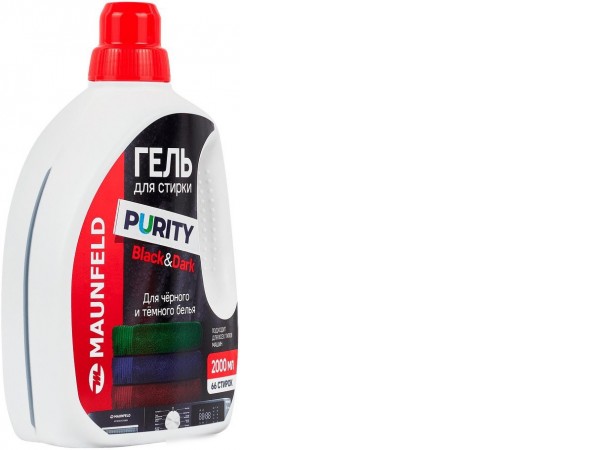 Гель для стирки MAUNFELD Purity Black&Dark MWL3000PB (3 л)