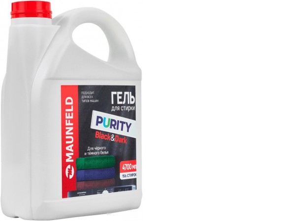 Гель для стирки MAUNFELD Purity Black&Dark MWL4700PB (4.7 л)