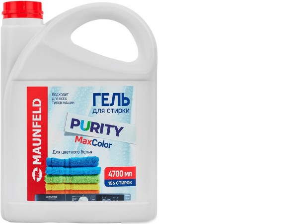 Гель для стирки MAUNFELD Purity Max Color 4.7 л