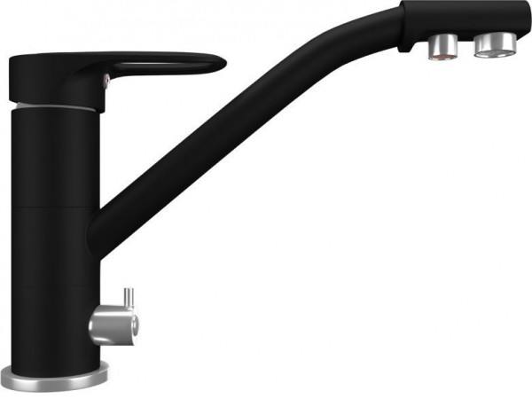 Смеситель MAUNFELD MFQT-10B (черный)