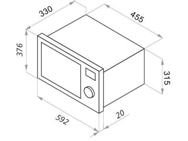 Микроволновая печь MAUNFELD JBMO.20.5S