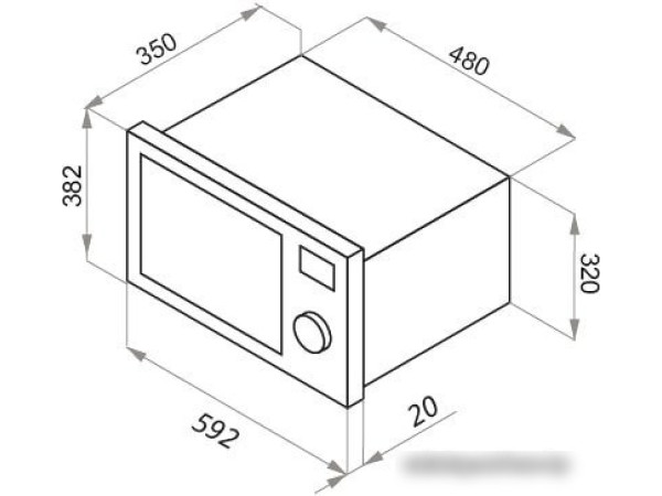 Микроволновая печь MAUNFELD XBMO202S