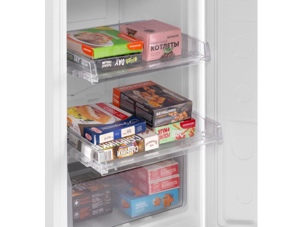 Морозильник MAUNFELD MFFR116NFW