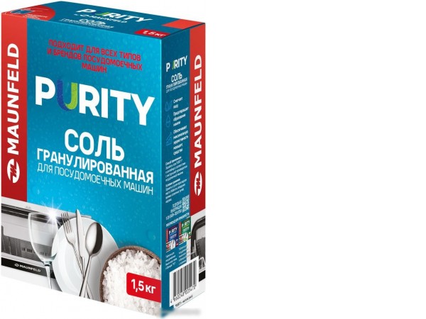 Соль для посудомоечной машины MAUNFELD Purity MDS1500G 1.5 кг