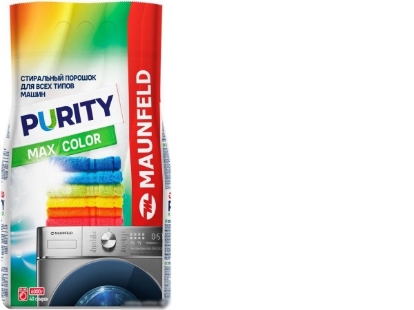 Стиральный порошок MAUNFELD Purity Max Color Automat 6 кг