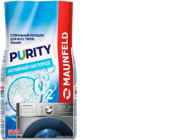 Стиральный порошок MAUNFELD Purity Активный кислород Automat 9 кг